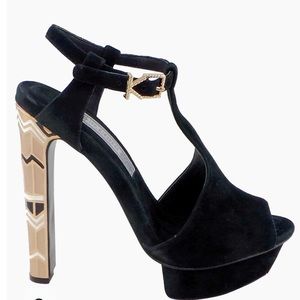 IVY KIRZHNER | Casper Suede Platform heels